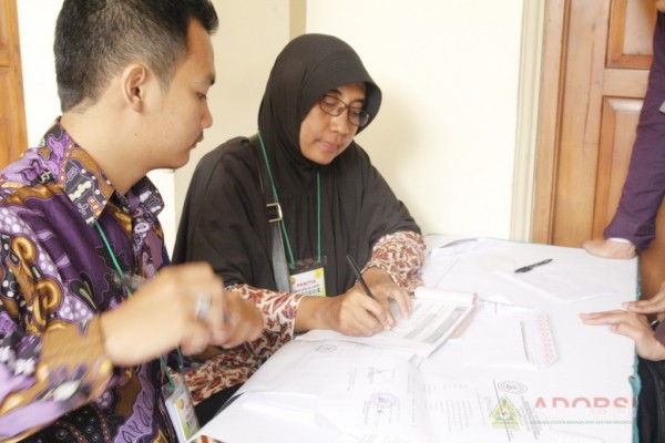 Suasana Registrasi Peserta